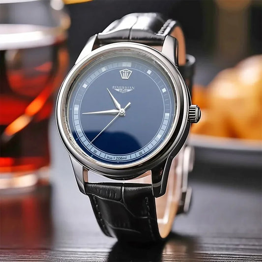 Luxury Men's Waterproof Watch + Gift Box - 40% off