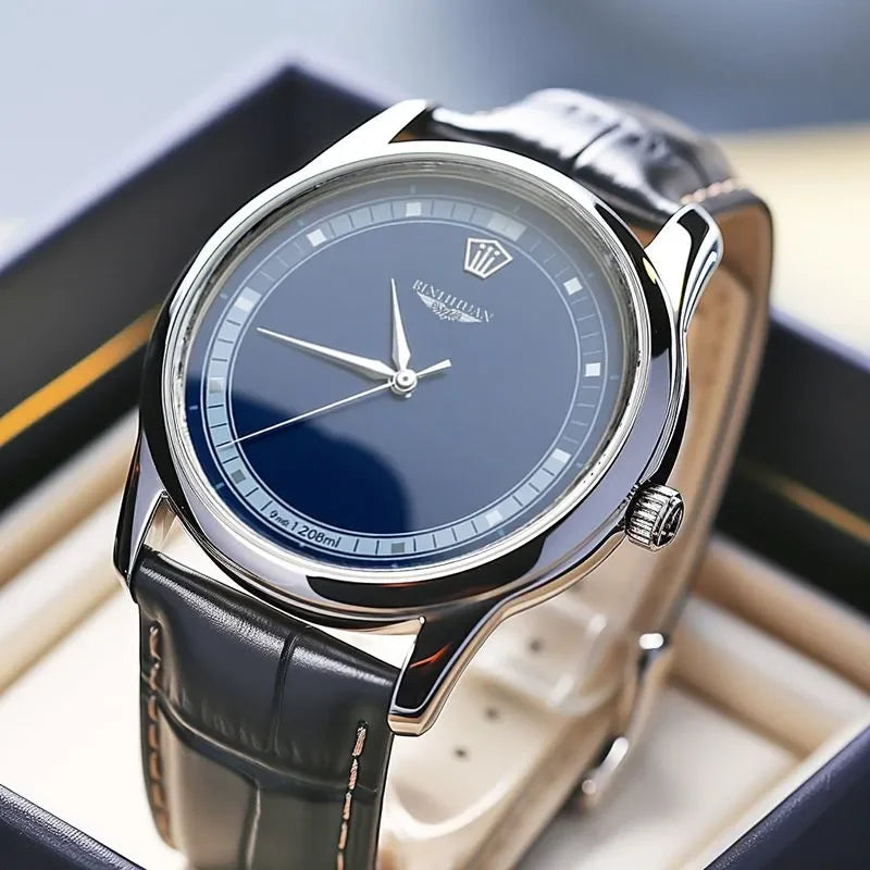 Luxury Men's Waterproof Watch + Gift Box - 40% off