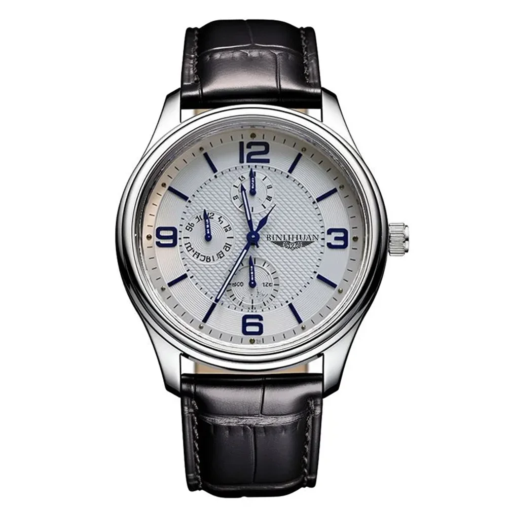 Luxury Men's Waterproof Watch + Gift Box - 40% off